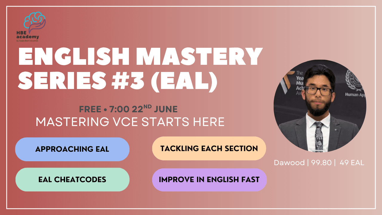 English Webinar #3 - EAL