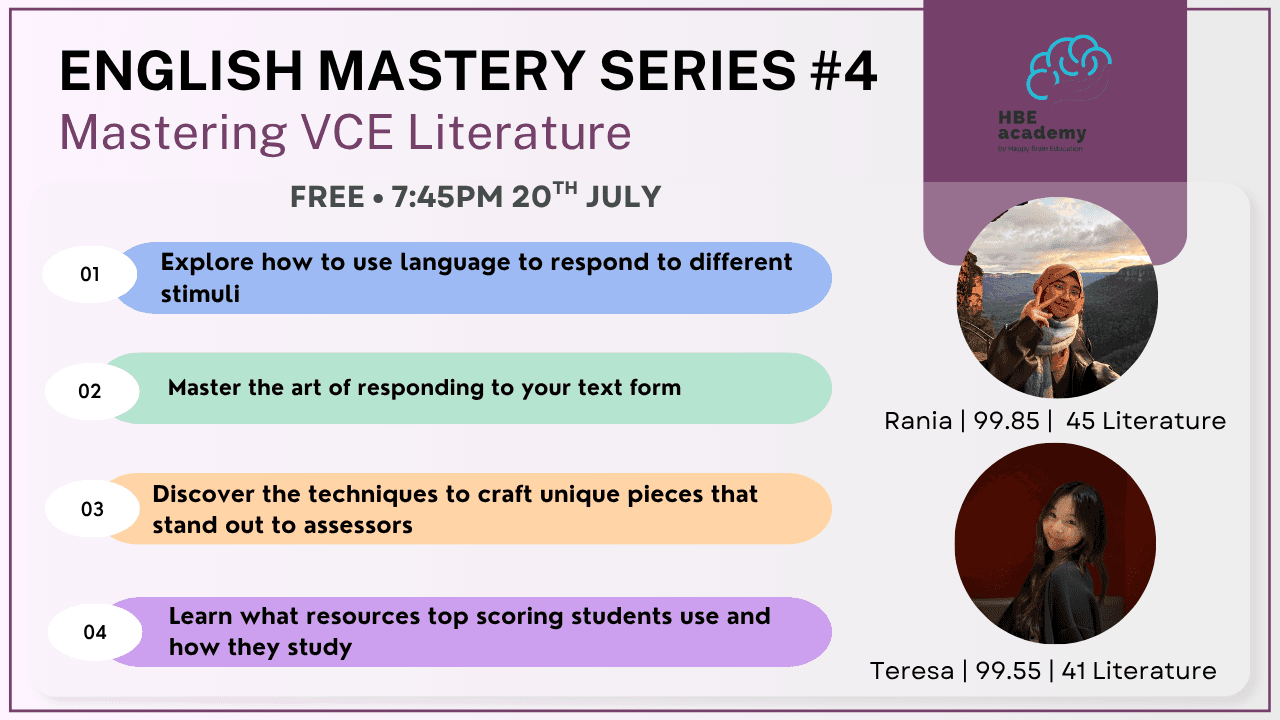 Literature - English Webinar #4