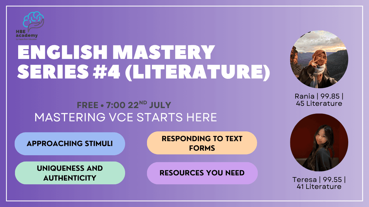 Literature - English Webinar #4